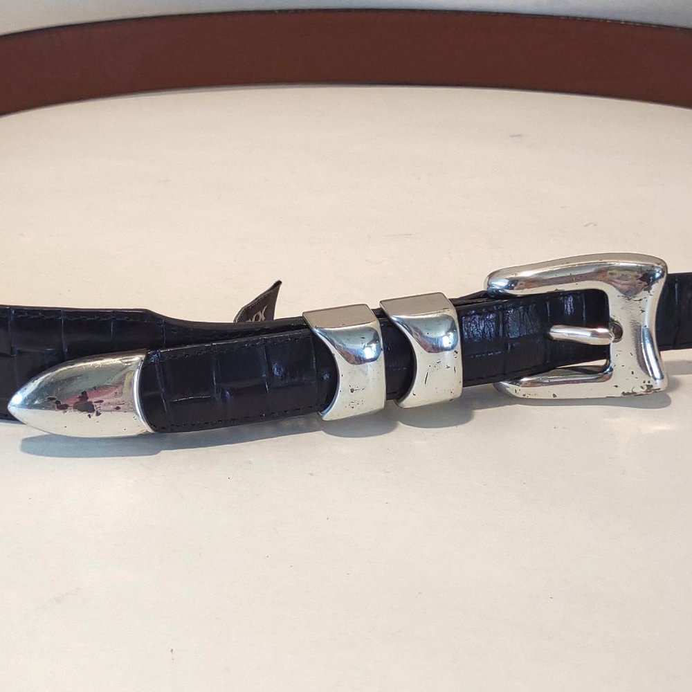 Onyx by Brighton Men's Black Belt - Picture 2 of 10